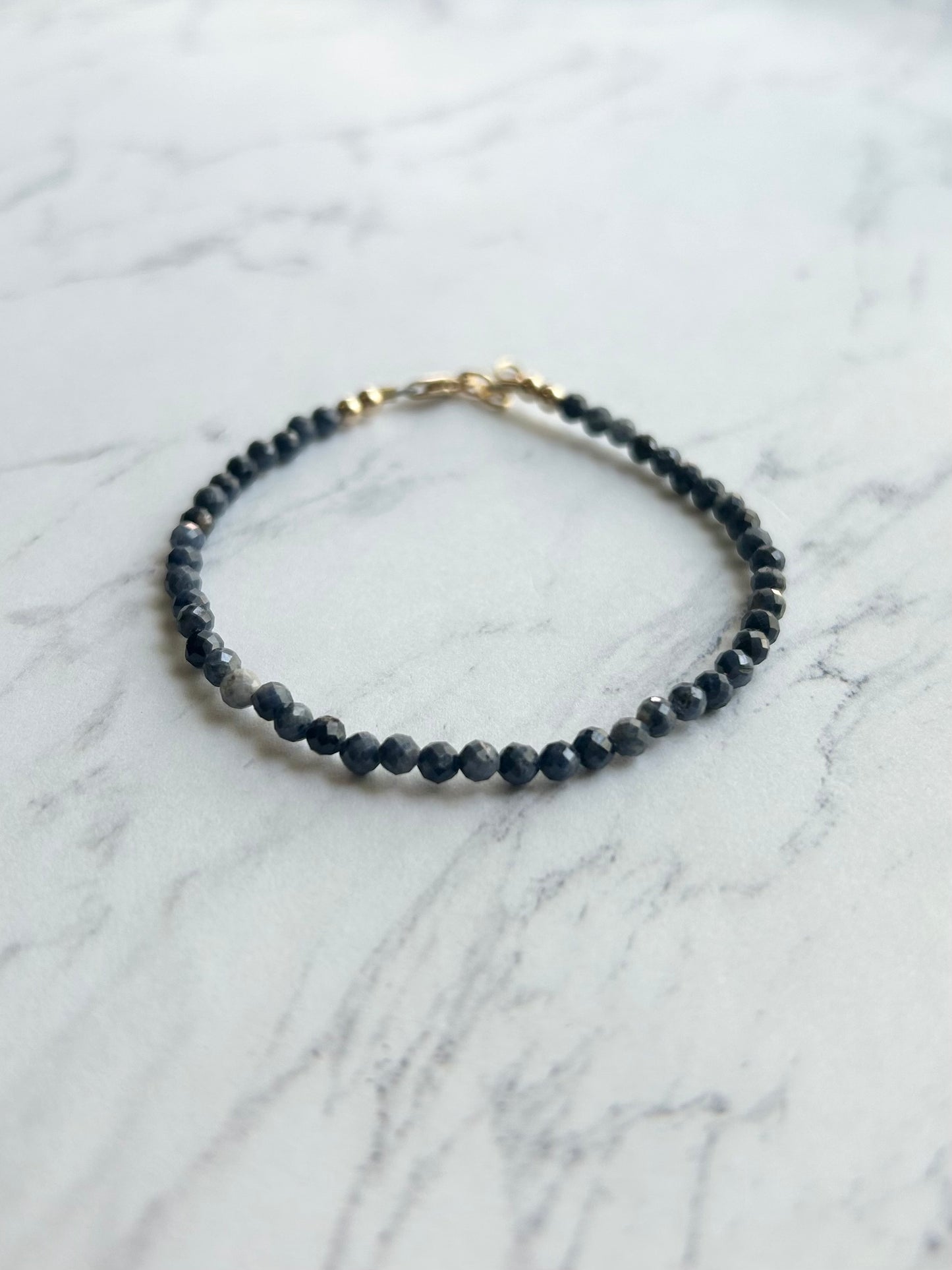 Navy Sapphire Bracelet