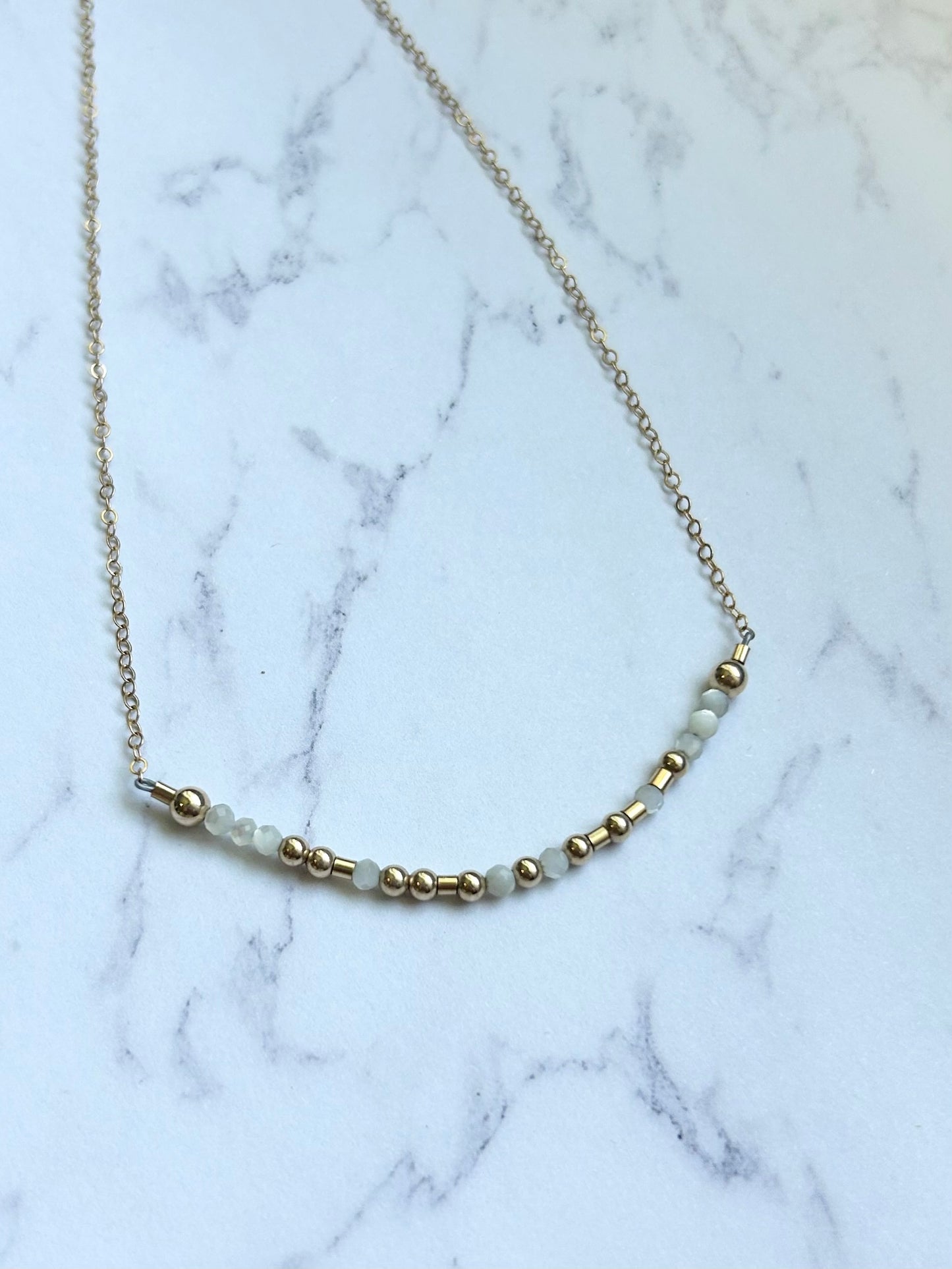 Morse Code Necklace