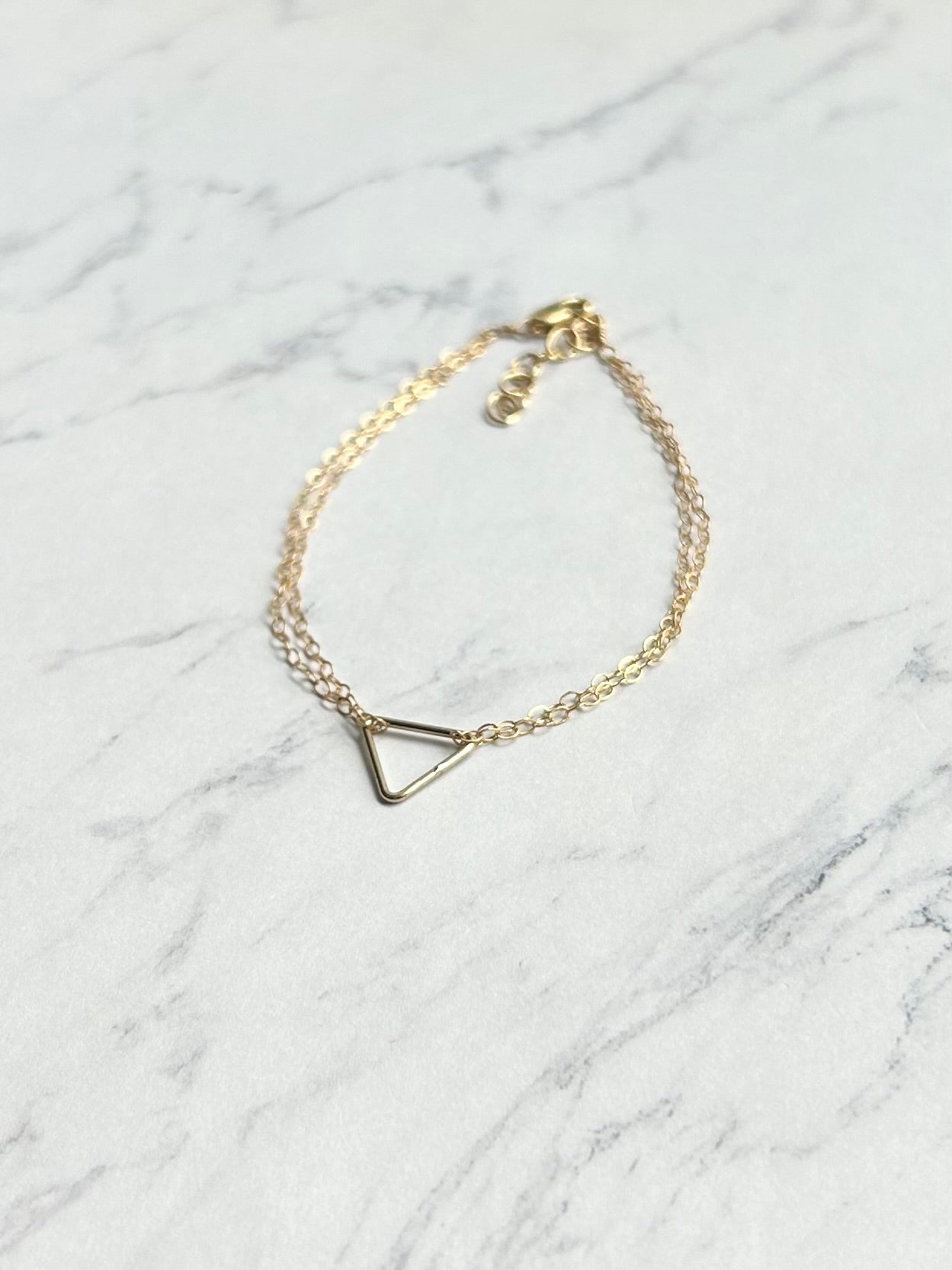 Triangle Charm Bracelet (4 available)