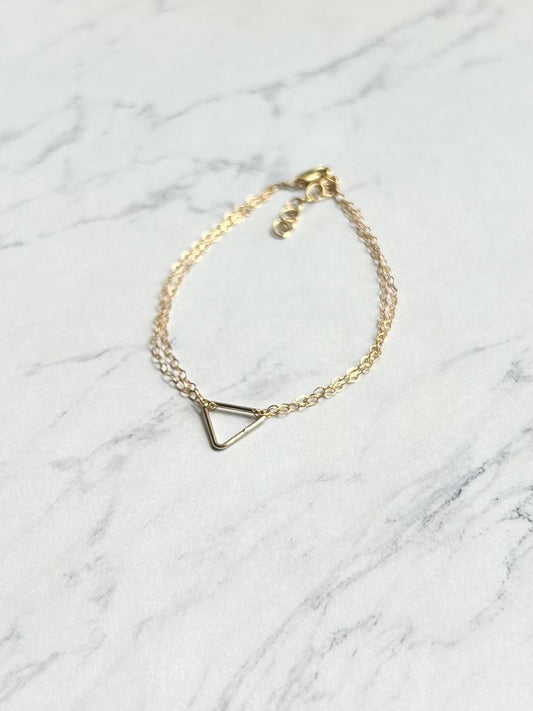 Triangle Charm Bracelet (4 available)