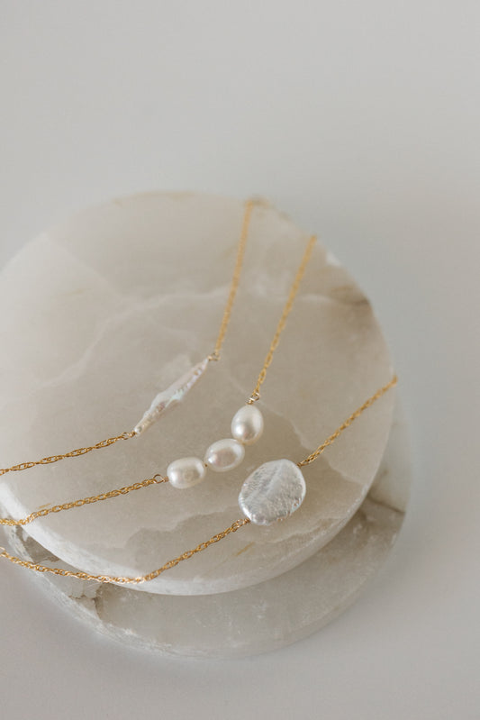 Natural Pearl Necklaces