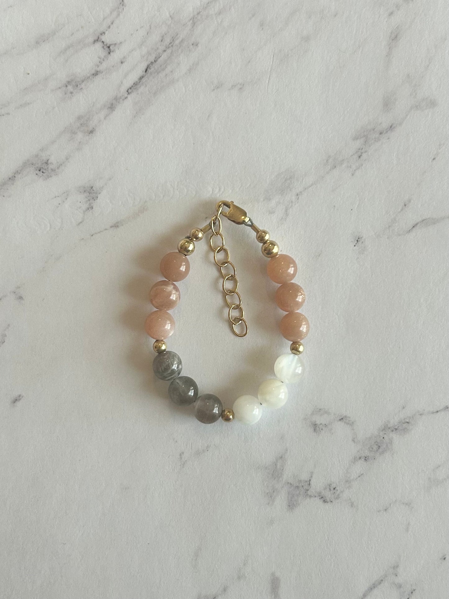 (1-4yr) Multi Peach Twinkle Bracelet (ONLY 1 available)