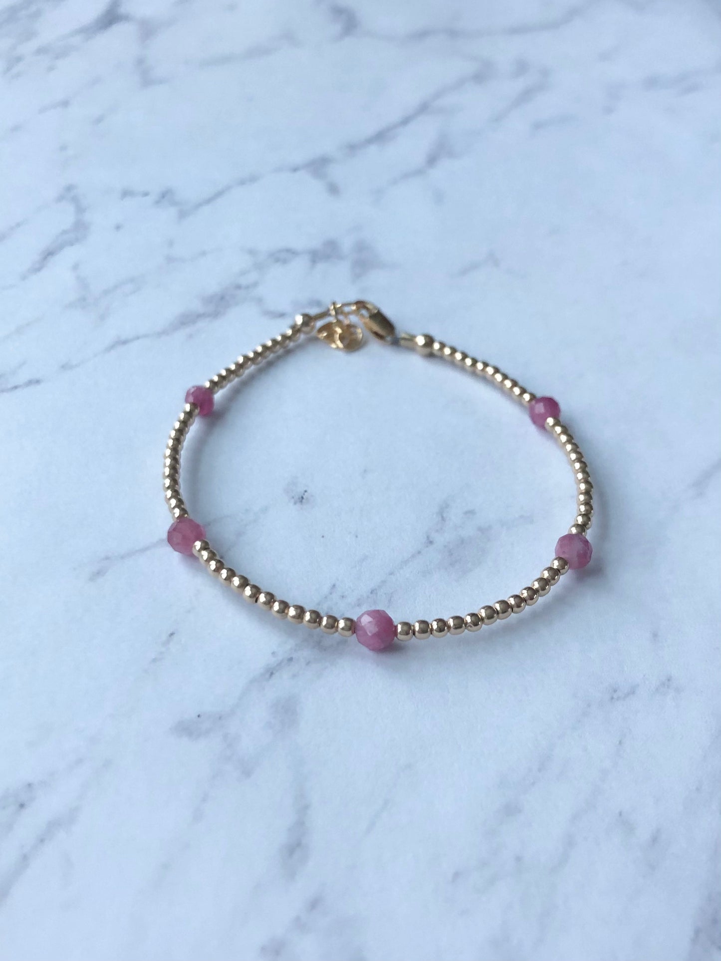 Tourmaline Sprinkle Bracelet (October Birthstone)