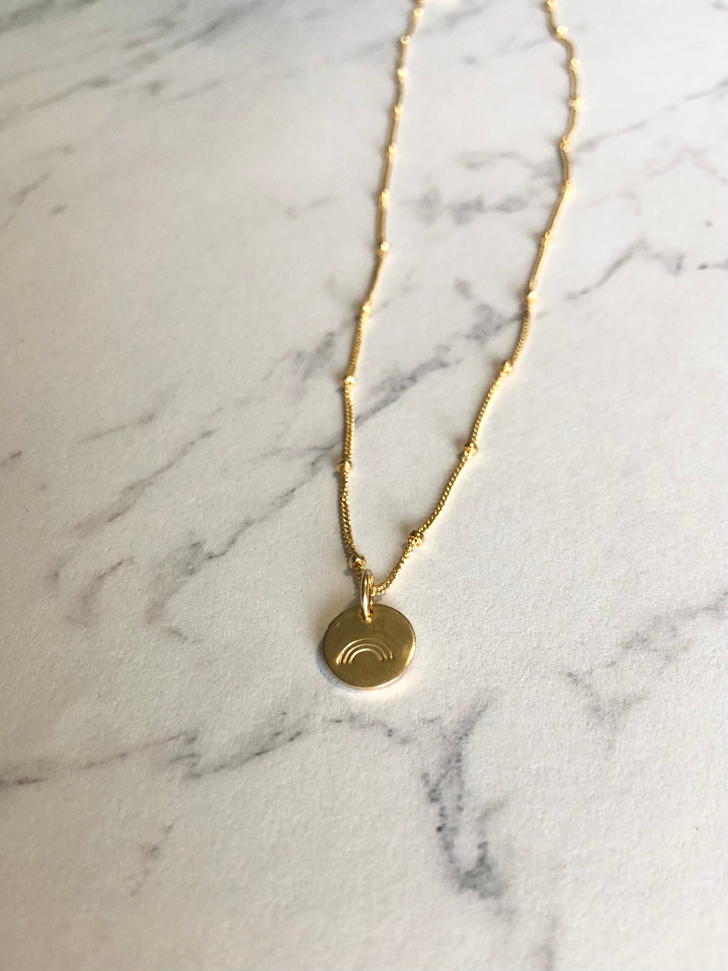 Gold or Silver Design Charm Necklaces