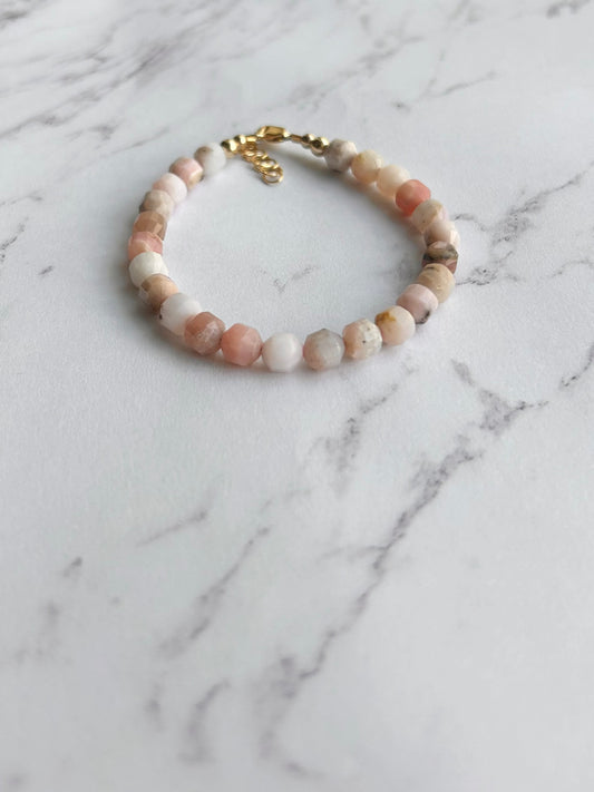 Prism Blushing Opal Bracelet