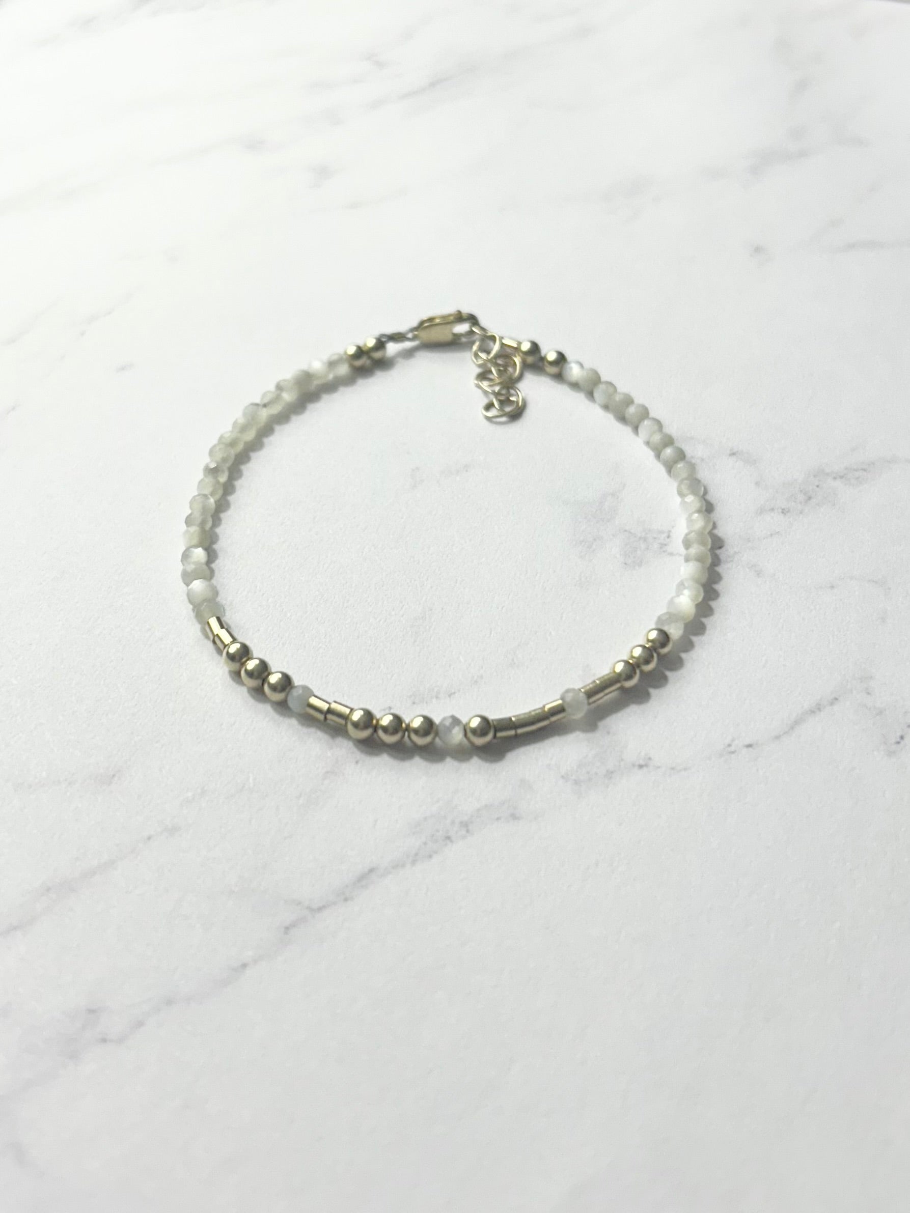 Gleamart Morse Code - Braccialetti in argento Sterling con perline in cordoncino di seta, da donna, Seta Argento sterling Gleamart Morse Code - Braccialetti in argento Sterling con perline in cordoncino di seta, da donna, Seta Argento sterling