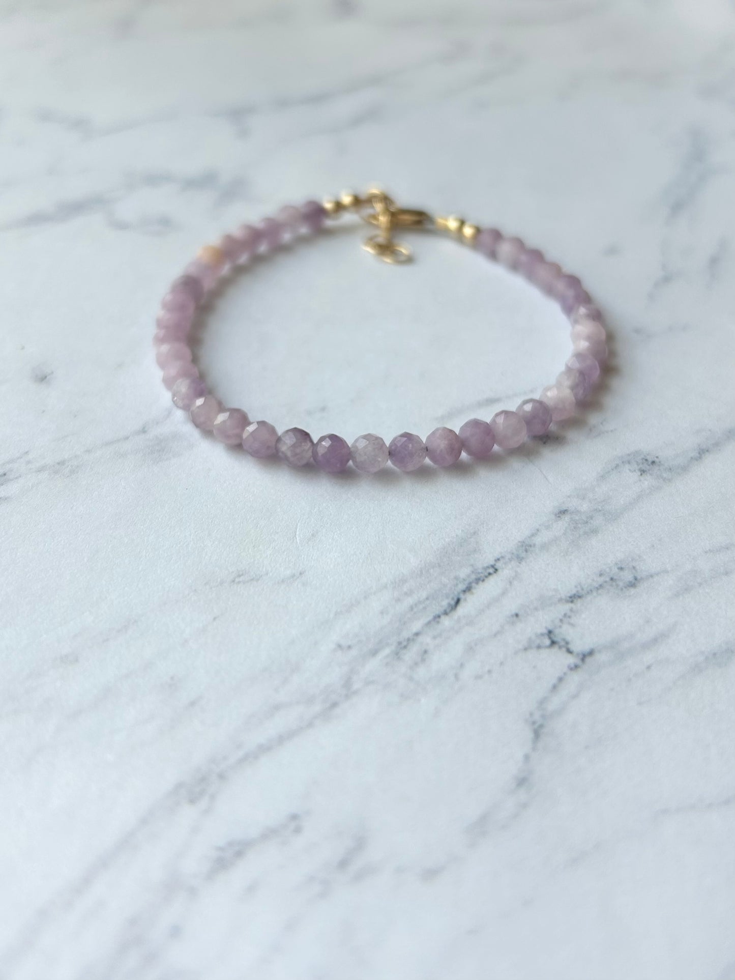 Lilac Lepidolite Bracelet