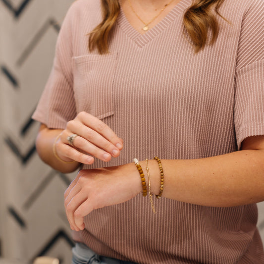 Warm Neutrals Bracelet Stack