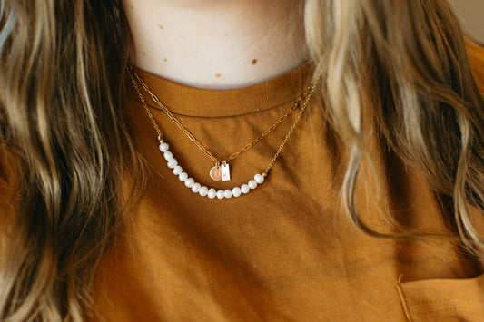 Strung Pearls Necklace