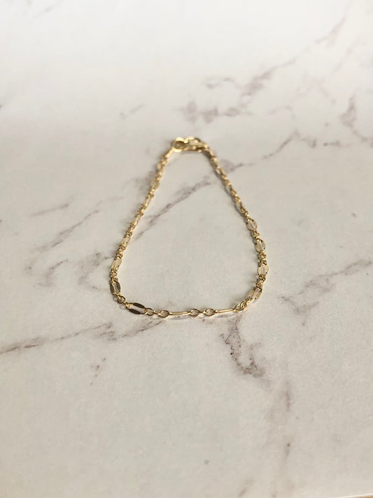 Sequin Chain Bracelet.