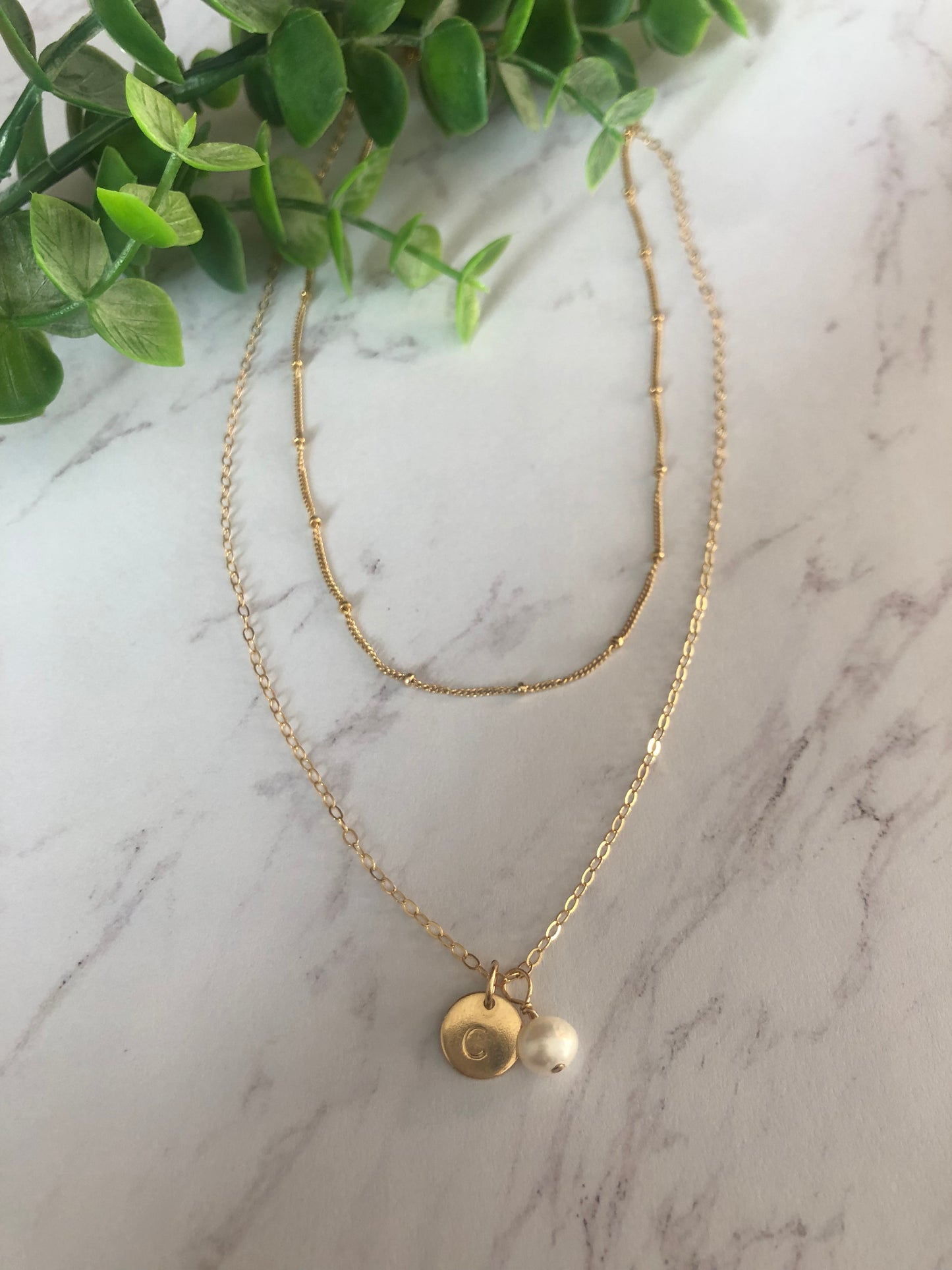 Gold Filled Satellite Chain Necklace