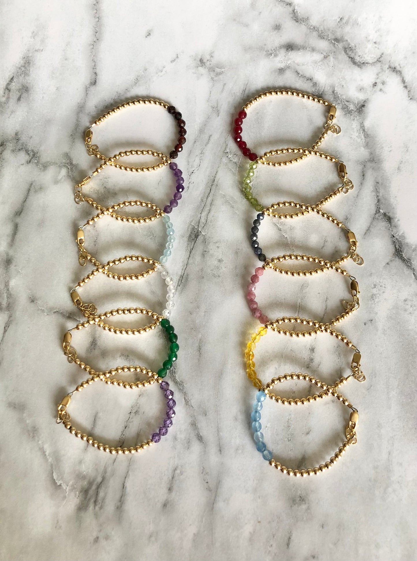 February Birthstone Bracelet.
