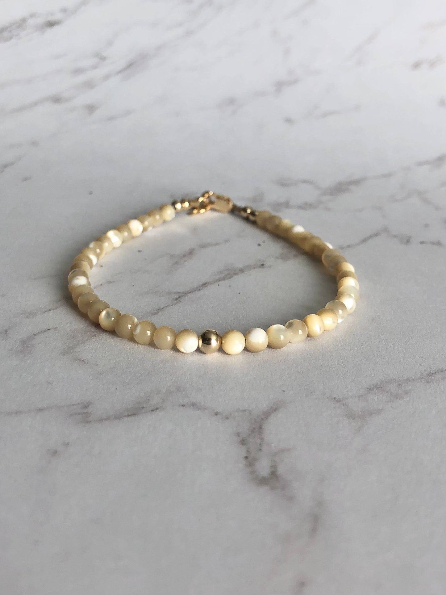 Mother of Pearl Solo Bracelet (2 available)