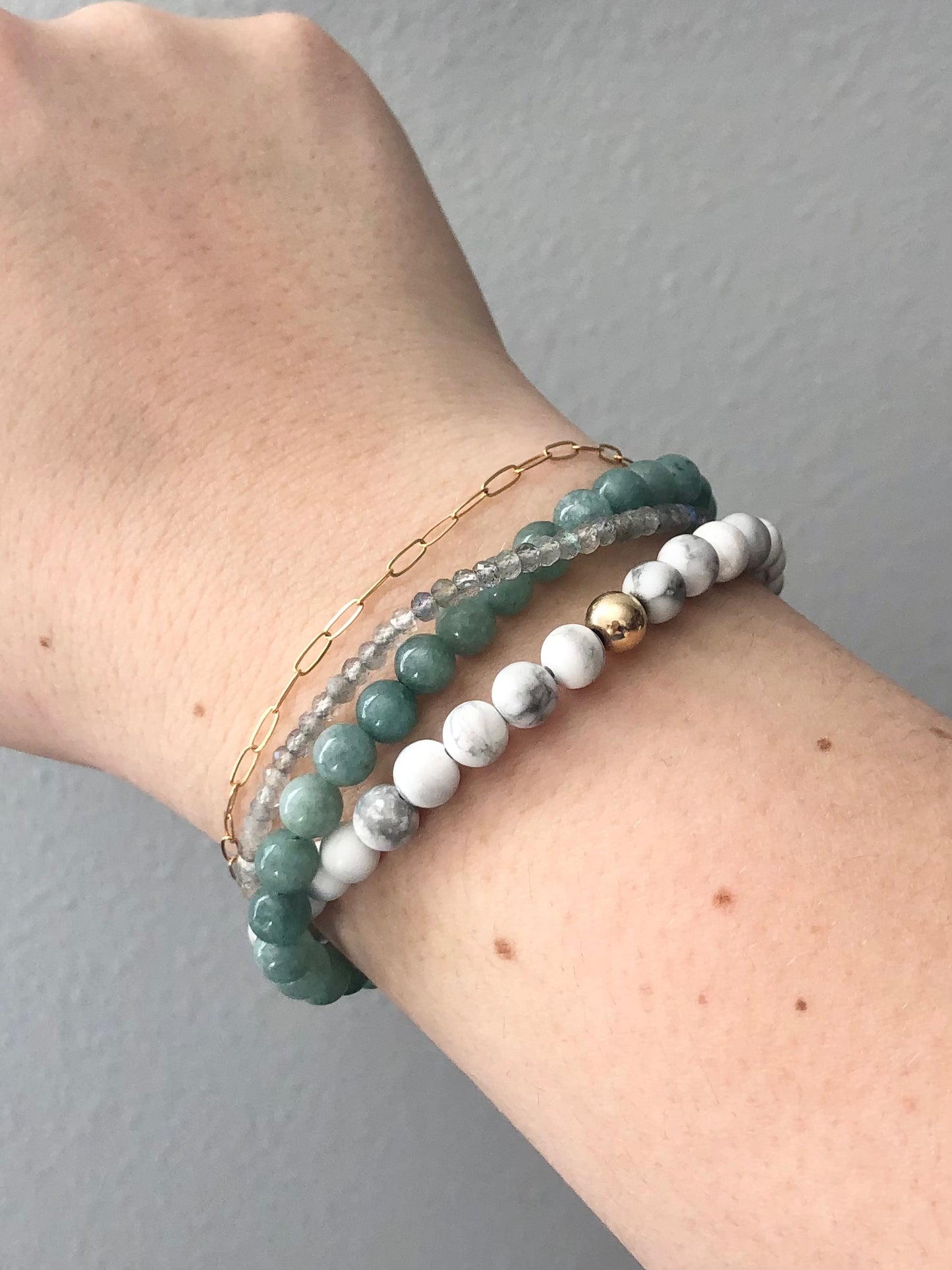 Paperclip Chain Bracelet.