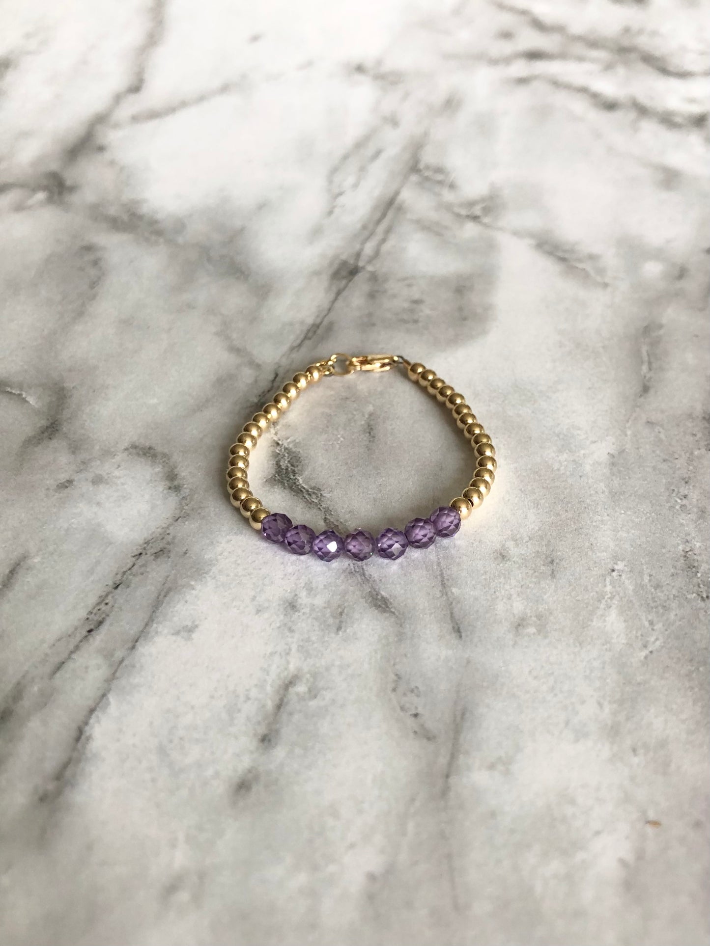 June Birthstone Bracelet.