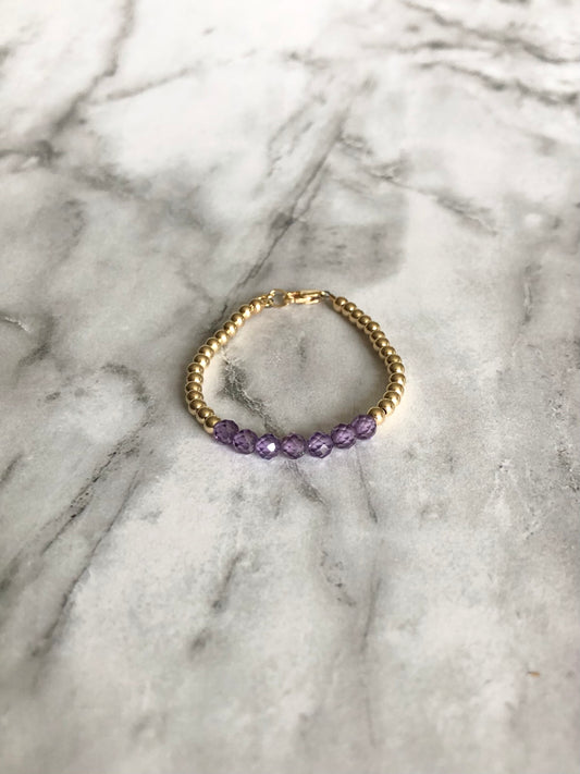 June Birthstone Bracelet.