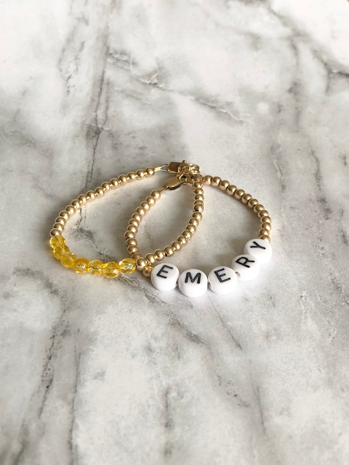 November Birthstone Bracelet.