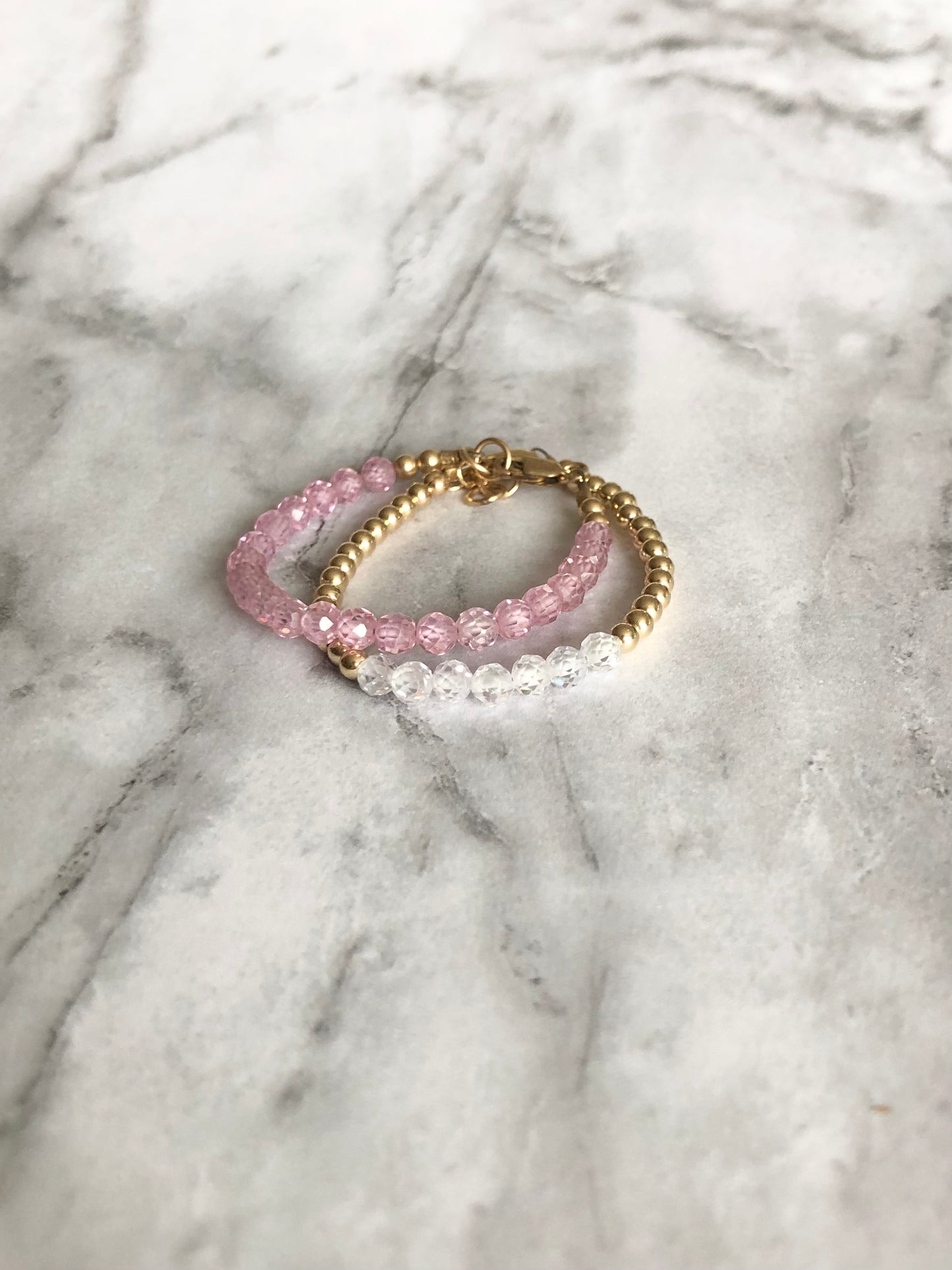 April Birthstone Bracelet.