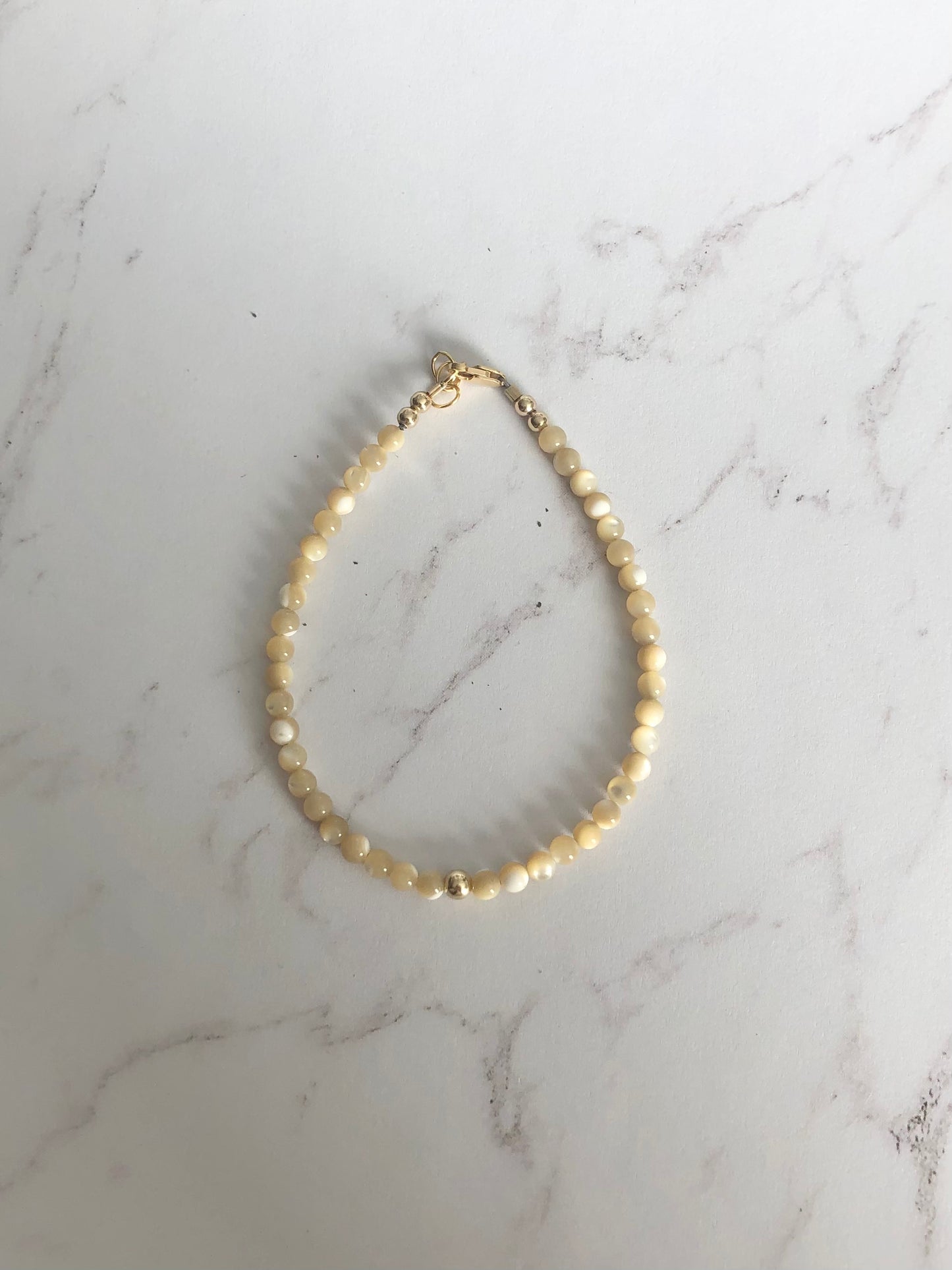 Mother of Pearl Solo Bracelet (2 available)