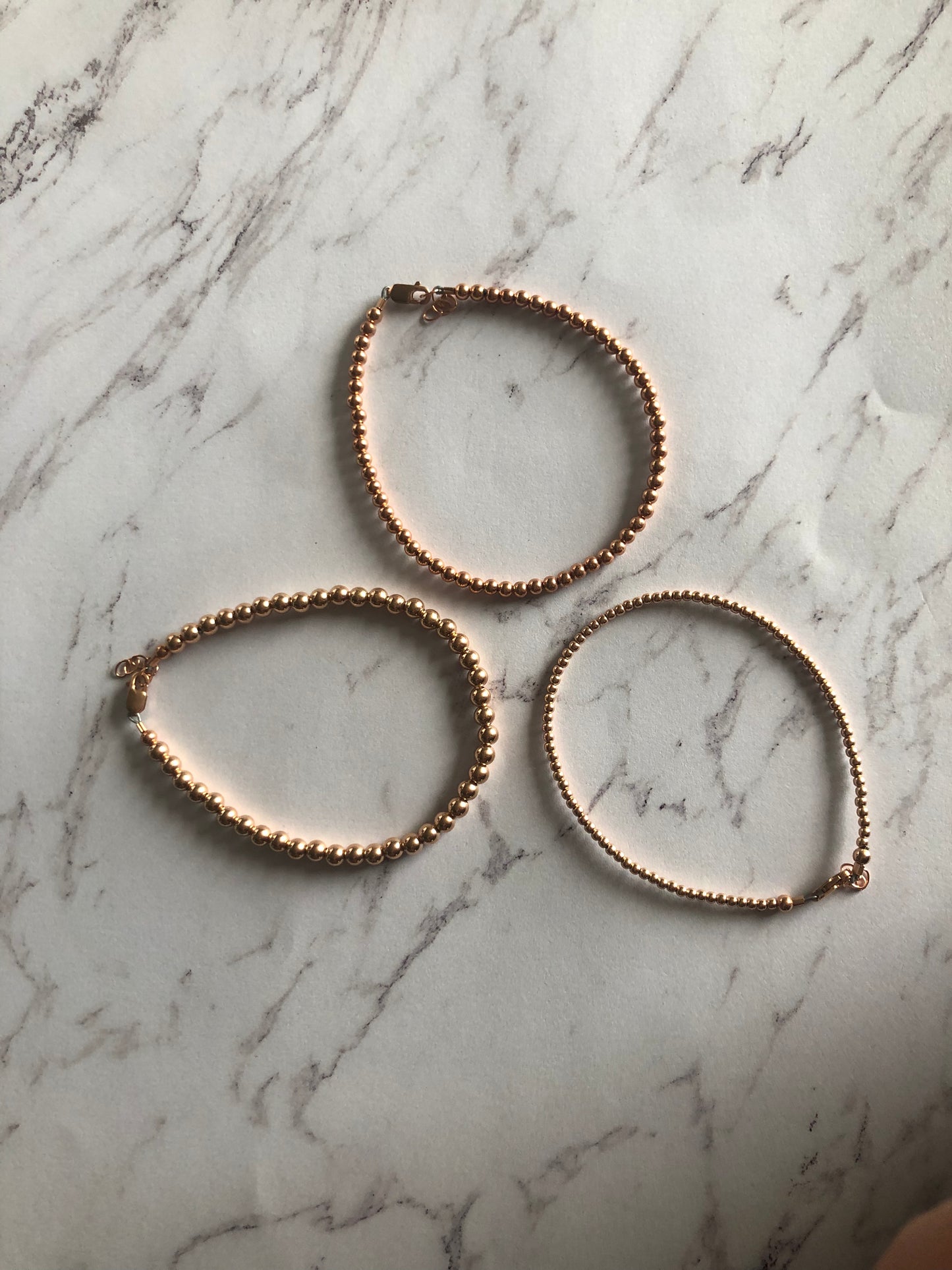Rose Gold Filled Bracelet.
