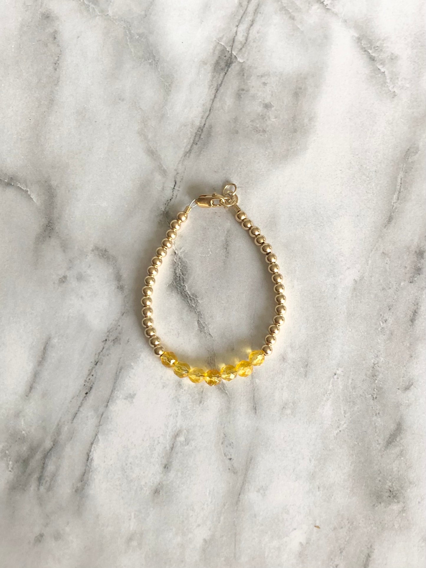 November Birthstone Bracelet.