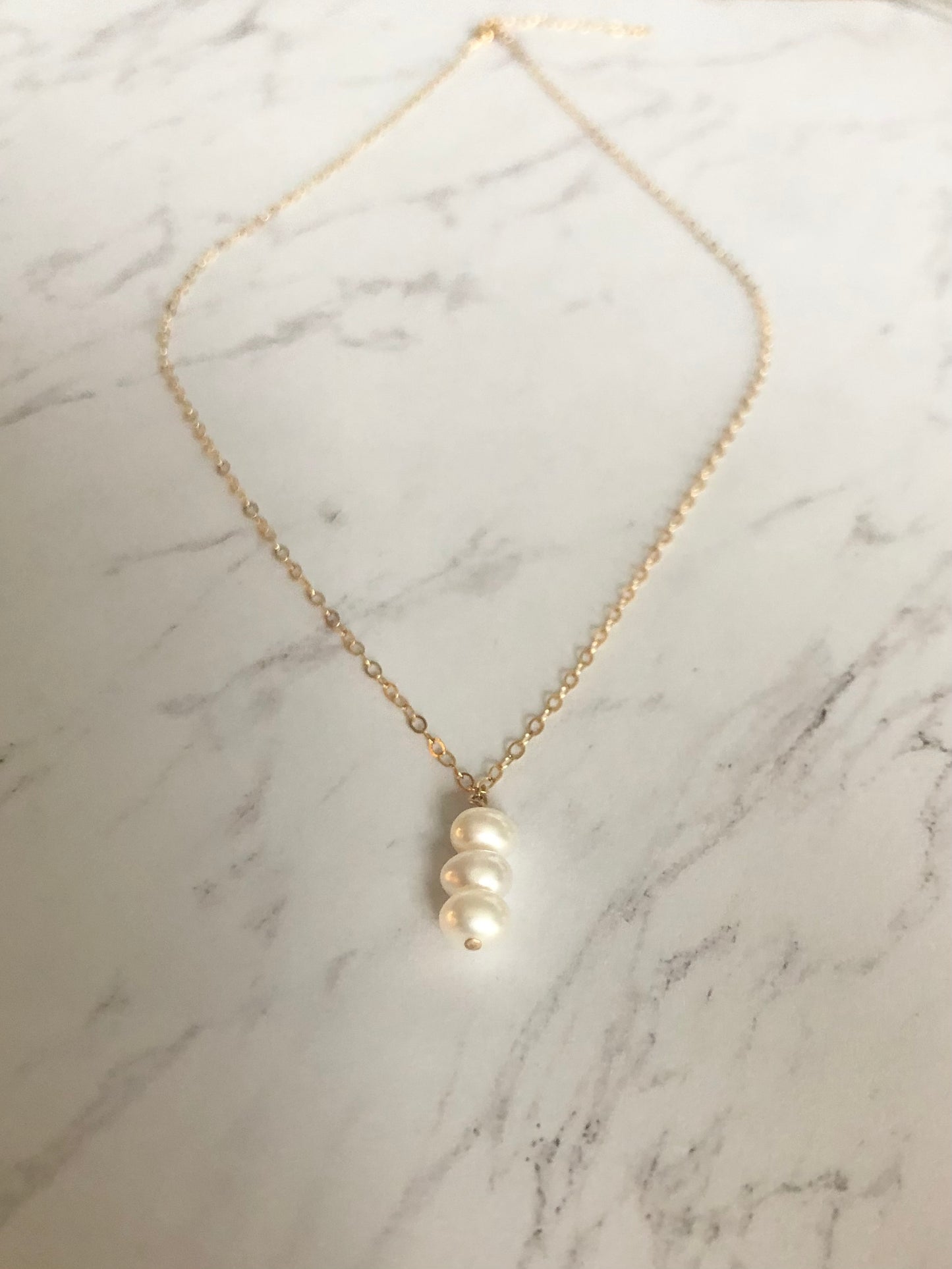 Stacked Pearls Necklace