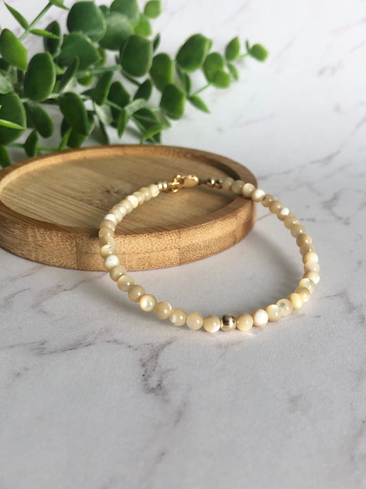 Mother of Pearl Solo Bracelet (ONLY 1 available)
