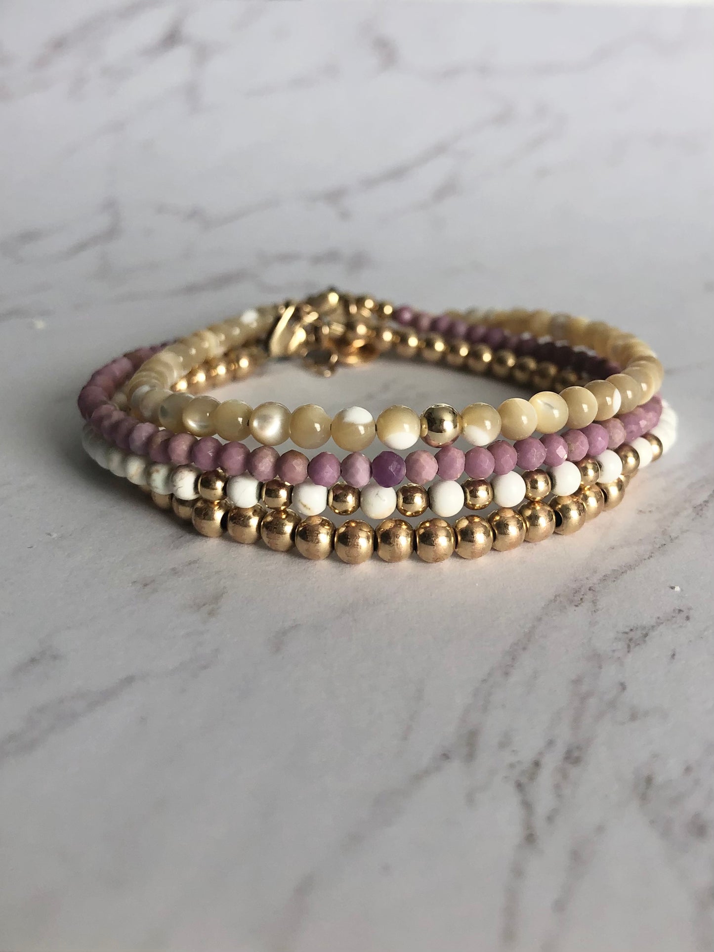 Mother of Pearl Solo Bracelet (2 available)