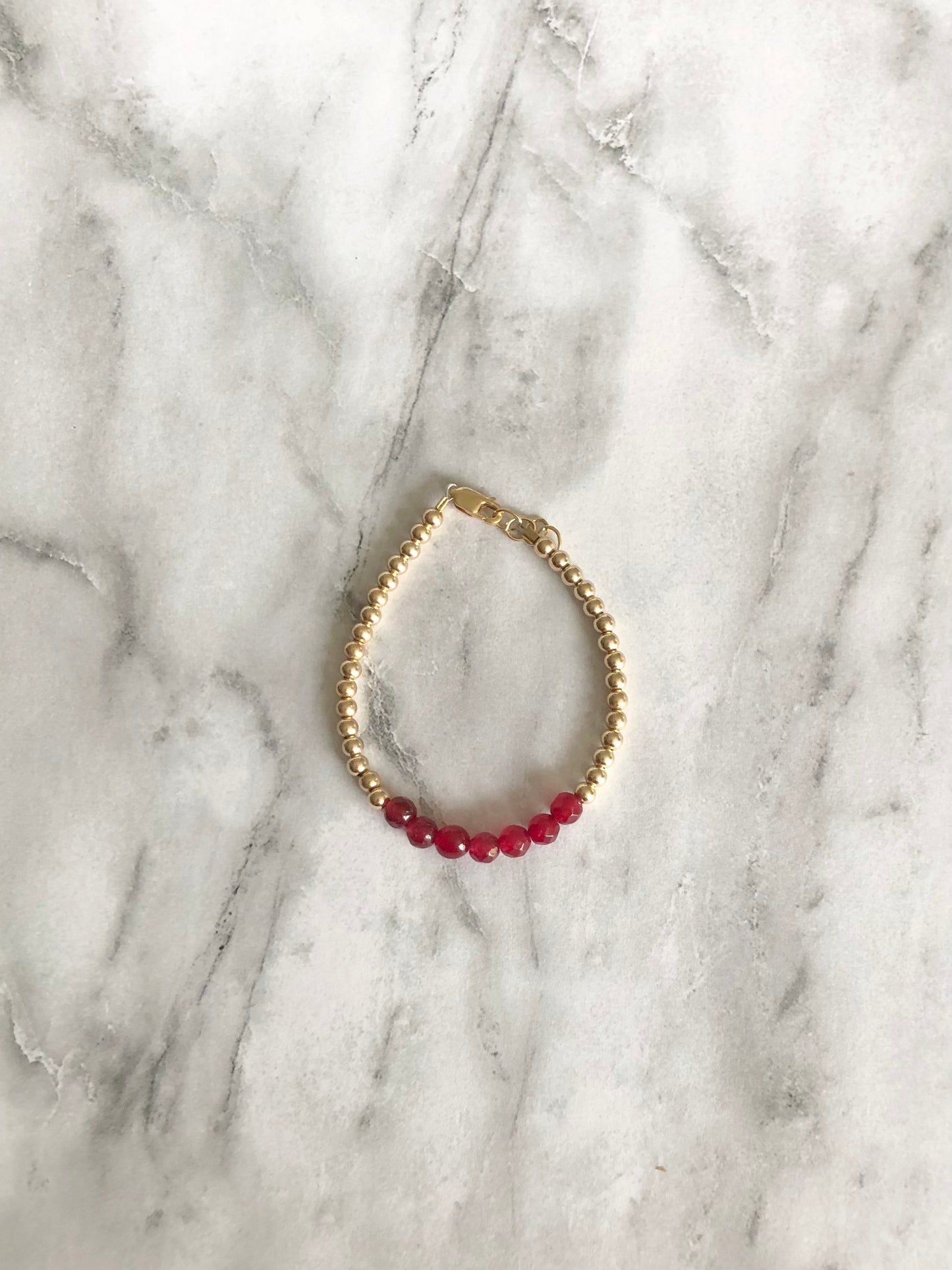 July Birthstone Bracelet.