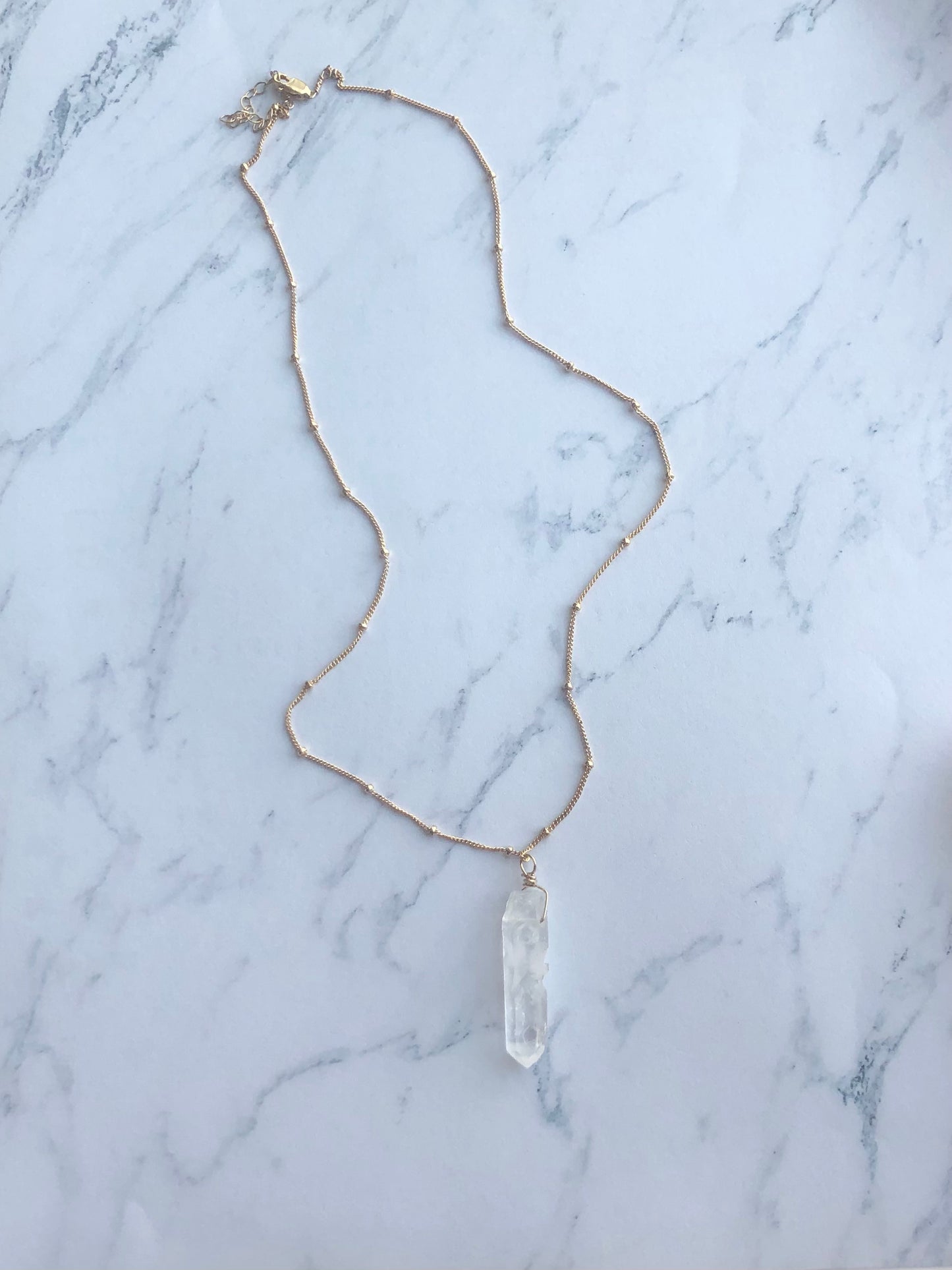 Quartz Crystal Necklace