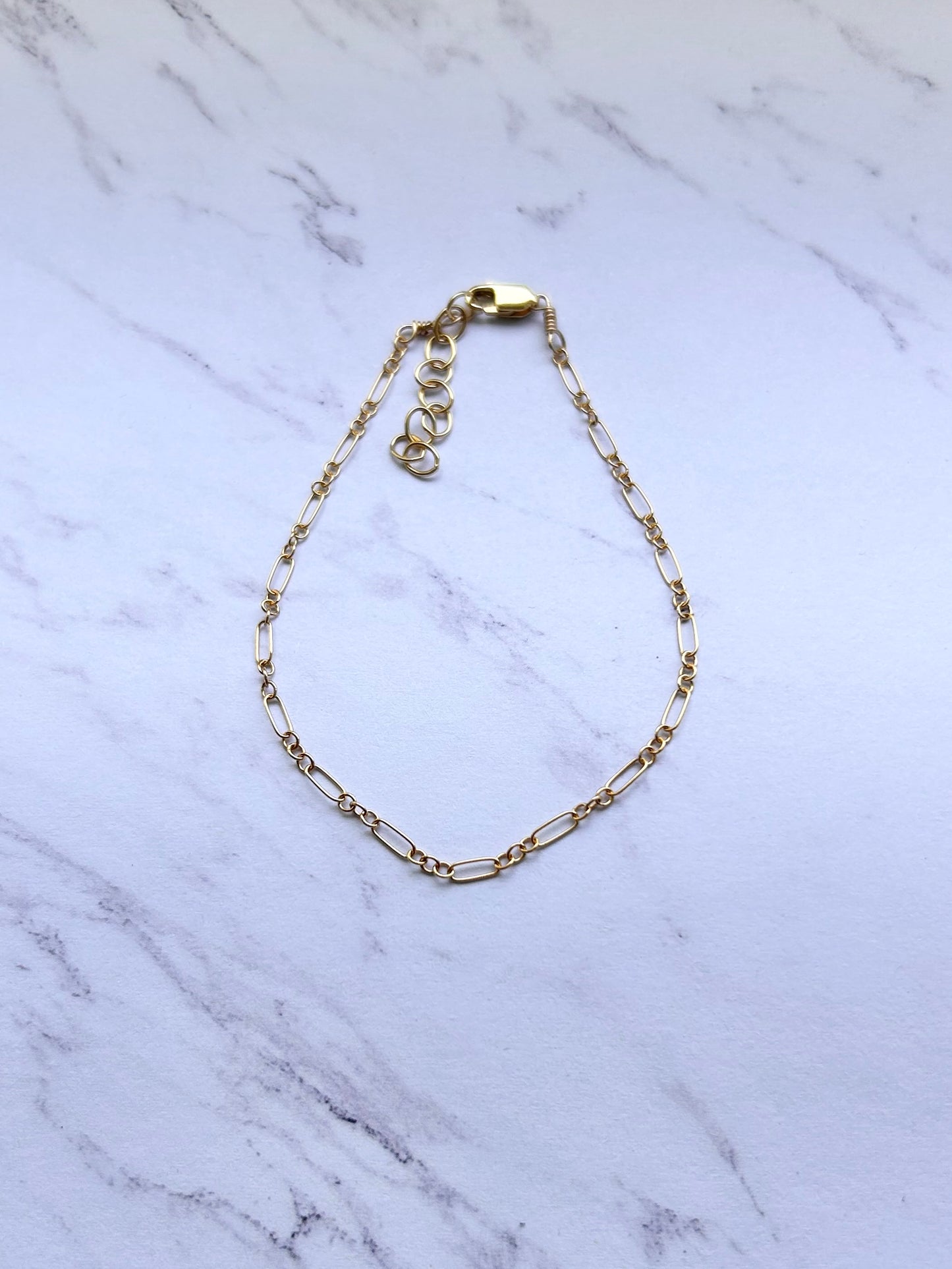 Long and Short Chain Bracelet