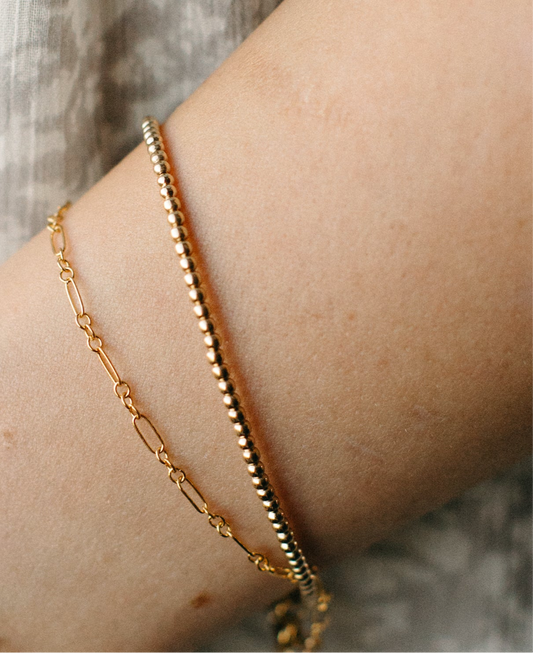 Long and Short Chain Bracelet