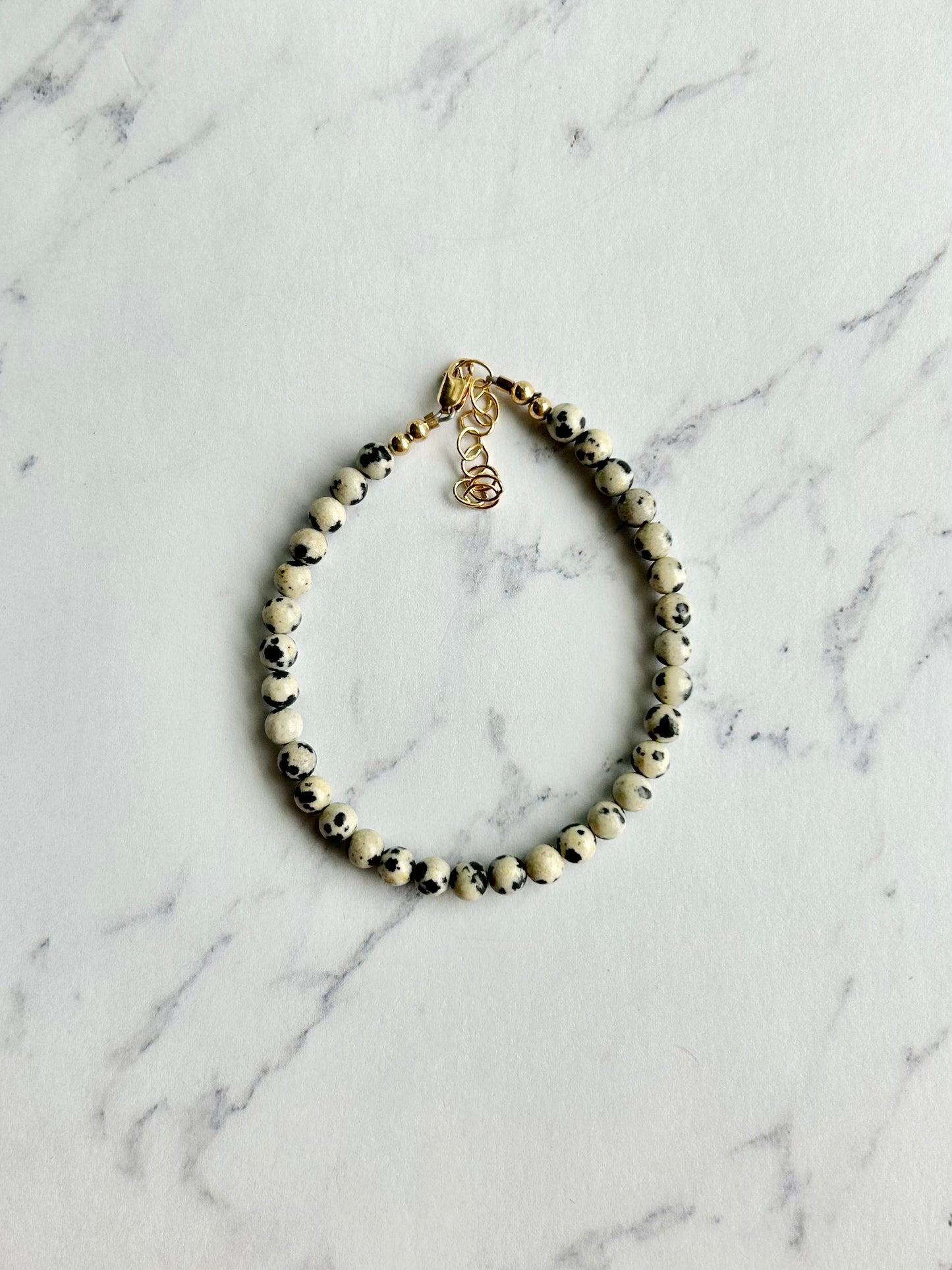 Dalmatian Jasper Bracelet