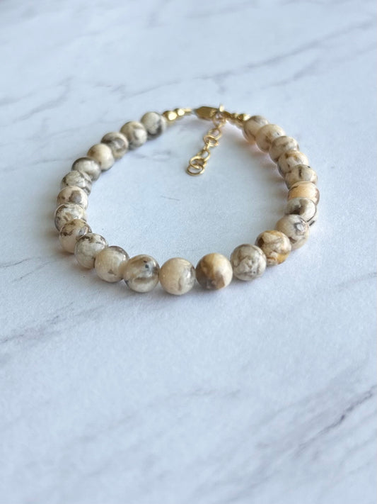 Tan Zebradorite Bracelet