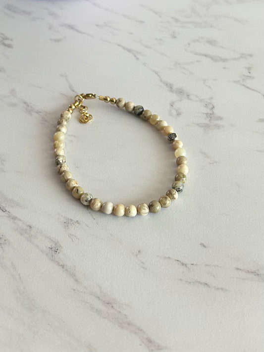 Smooth African Opal Bracelet