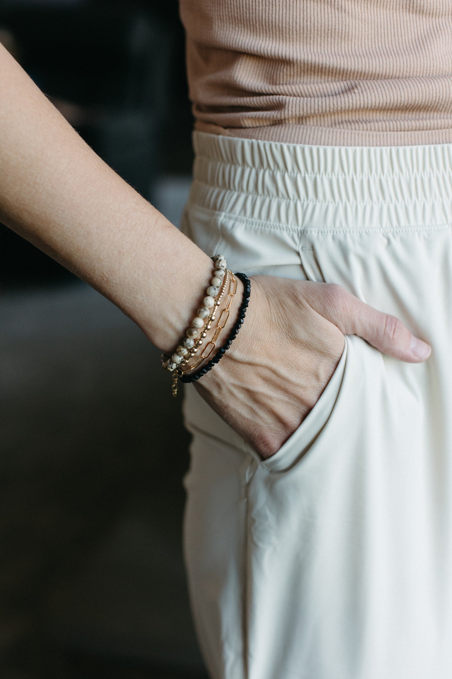 Tan Zebradorite Bracelet