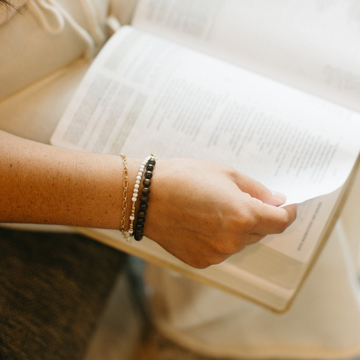 The Bold Long and Short Chain Bracelet