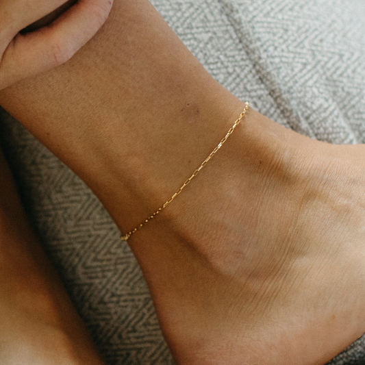 Box Chain Anklet