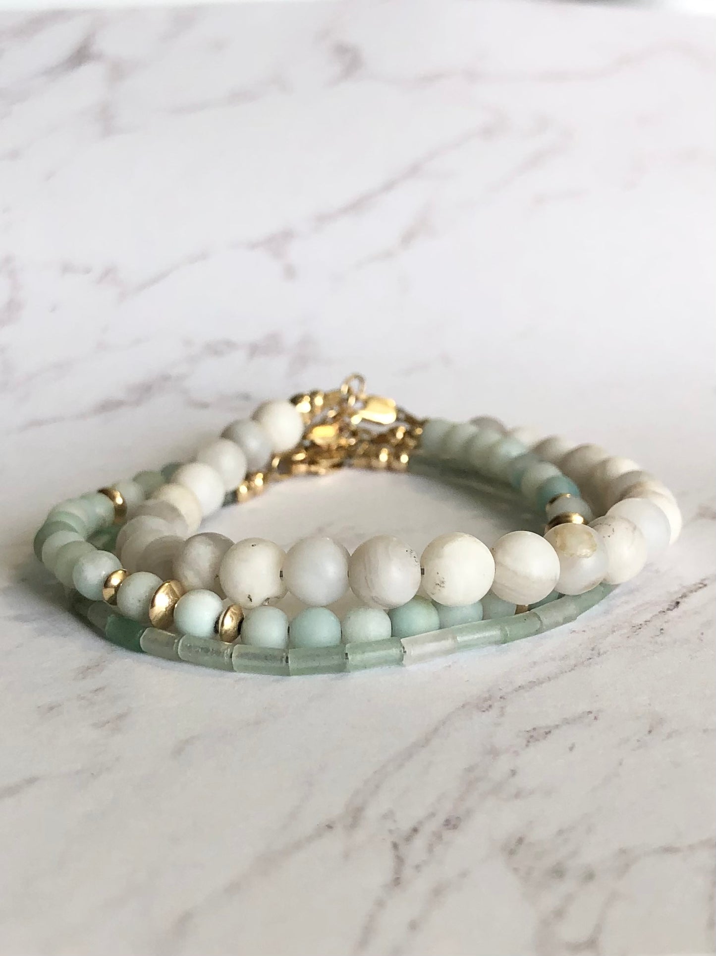 Aventurine Tube Bracelet (3 available)