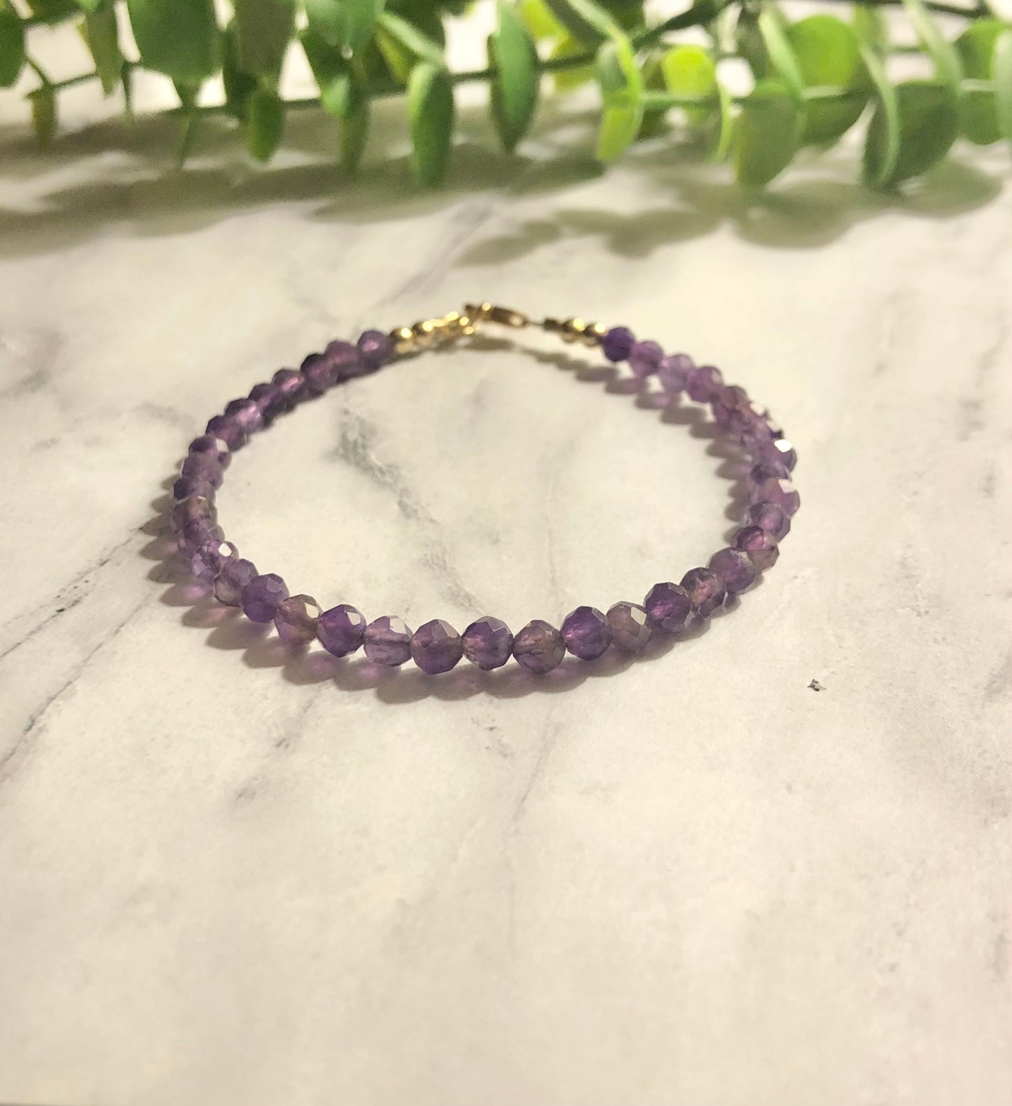 Amethyst Bracelet.