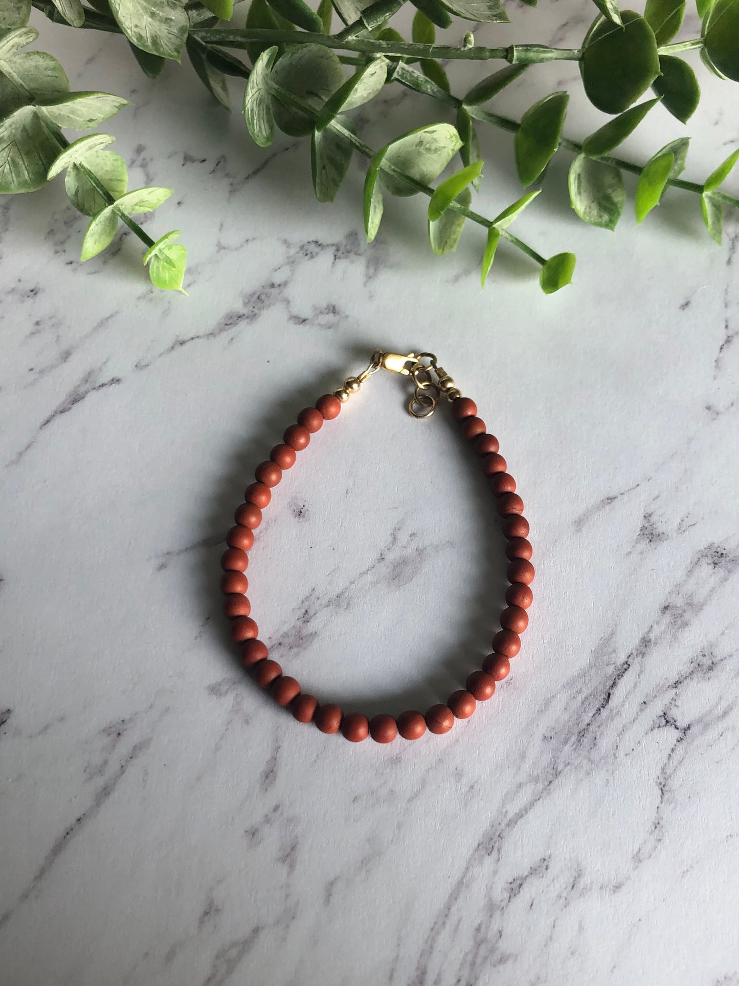 Poppy Jasper Bracelet.