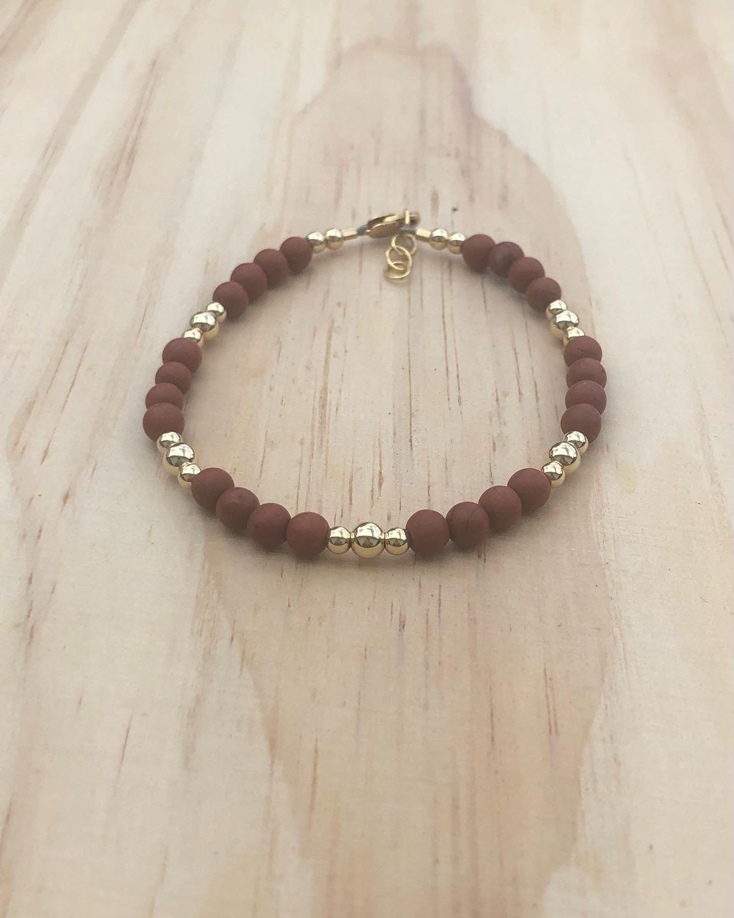 Southwest Poppy Jasper Bracelet